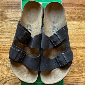🌿Betula by Birkenstock Unisex Suede Sandals NIB